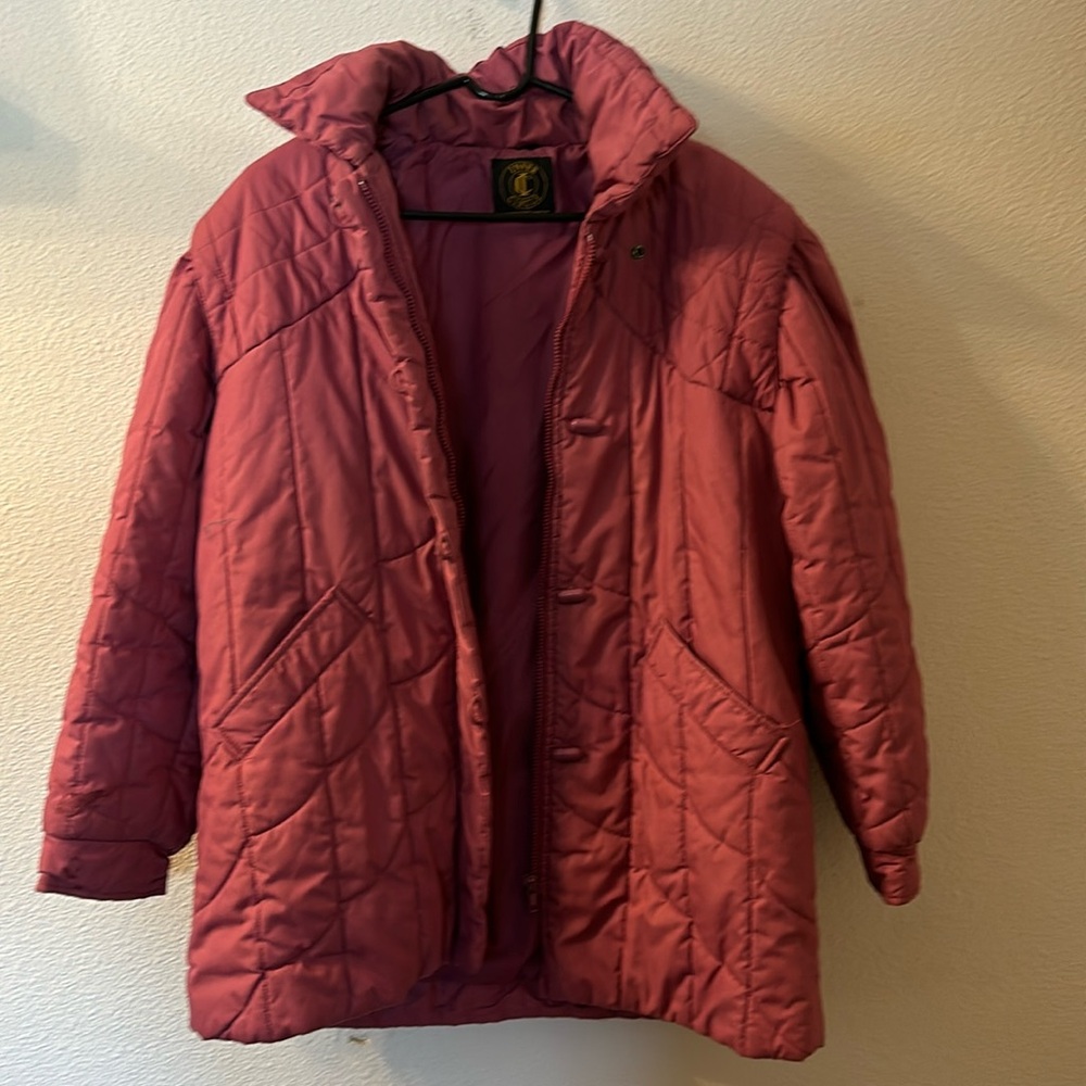 Inner Circle Puffer Jacket Size Medium - image 1
